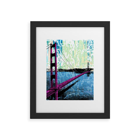 Amy Smith Golden Gate Framed Art Print