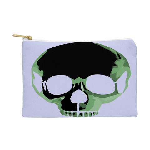 Amy Smith Green Skull 1 Pouch