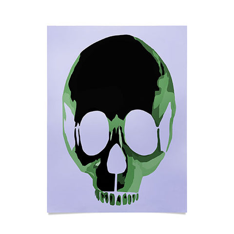 Amy Smith Green Skull 1 Poster