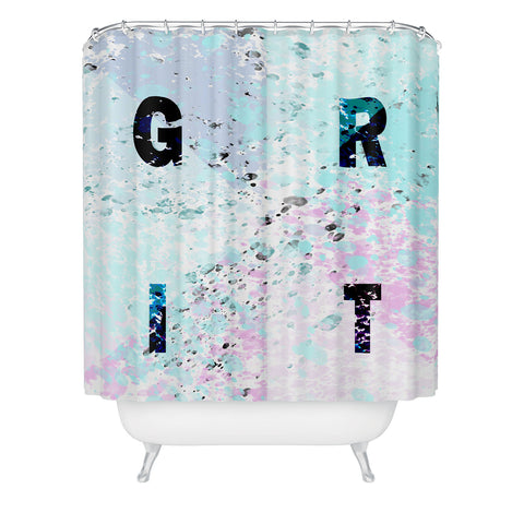 Amy Smith Grit Shower Curtain