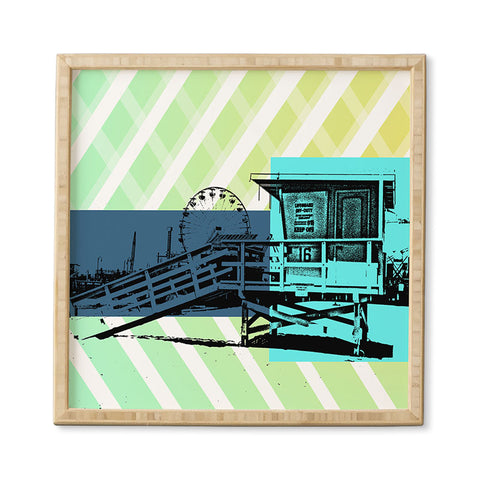 Amy Smith Lifeguard Stand Framed Wall Art