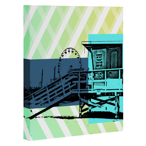 Amy Smith Lifeguard Stand Art Canvas