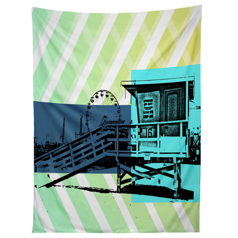 Amy Smith Lifeguard Stand Tapestry