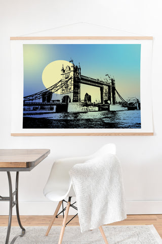 Amy Smith London Bridge Art Print And Hanger