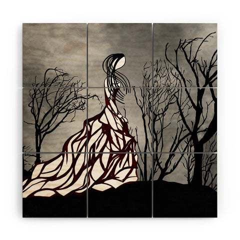 Amy Smith Lost In The Woods Wood Wall Mural