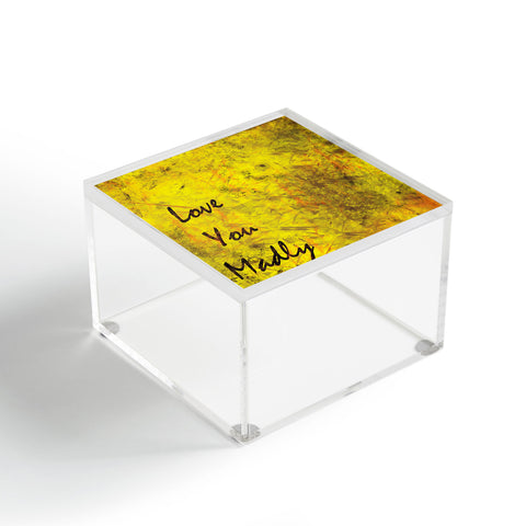 Amy Smith Love You Madly Acrylic Box