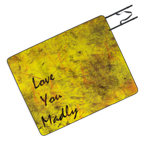 Amy Smith Love You Madly Picnic Blanket
