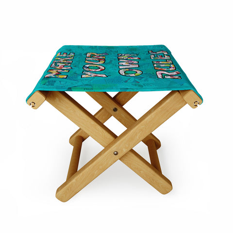 Amy Smith Make your own rules Folding Stool