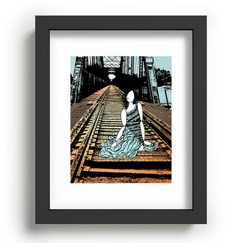 Amy Smith Meet me at the bridge Recessed Framing Rectangle