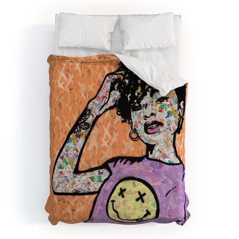 Amy Smith Nevermind Duvet Cover