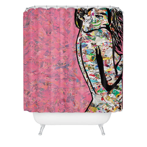 Amy Smith Oh Hello There Shower Curtain
