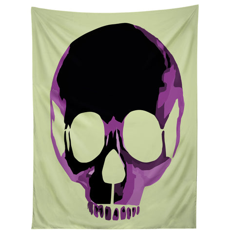 Amy Smith Pink Skull 1 Tapestry