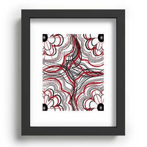 Amy Smith Red 1 Recessed Framing Rectangle