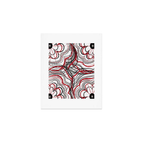 Amy Smith Red 1 Art Print