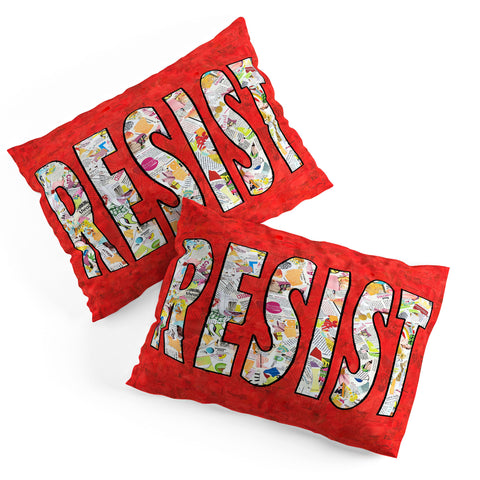 Amy Smith RESIST Pillow Shams