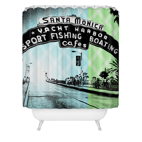 Amy Smith Santa Monica California Shower Curtain