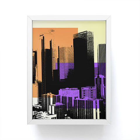 Amy Smith Skyline Framed Mini Art Print