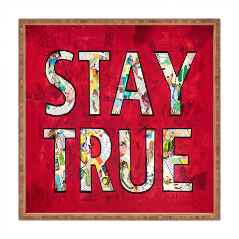 Amy Smith Stay True Square Tray