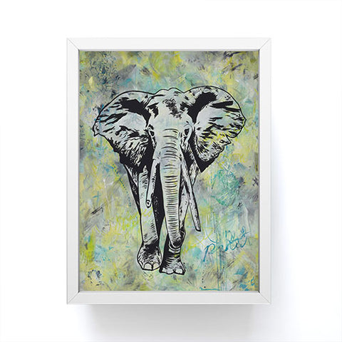 Amy Smith The Tough Elephant Framed Mini Art Print