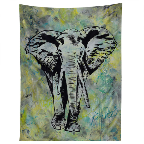Amy Smith The Tough Elephant Tapestry