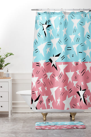 Amy Smith They Come In All Sizes Shower Curtain And Mat