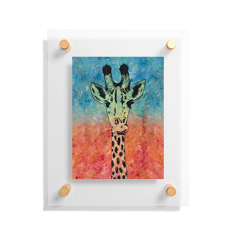 Amy Smith Universal Giraffe Floating Acrylic Print