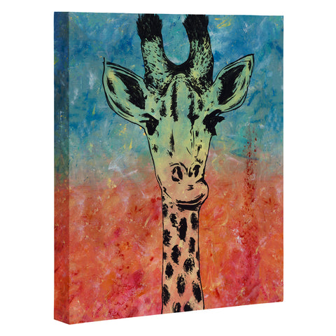 Amy Smith Universal Giraffe Art Canvas