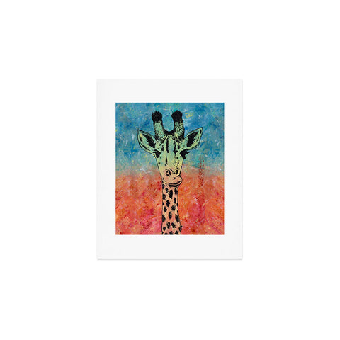Amy Smith Universal Giraffe Art Print