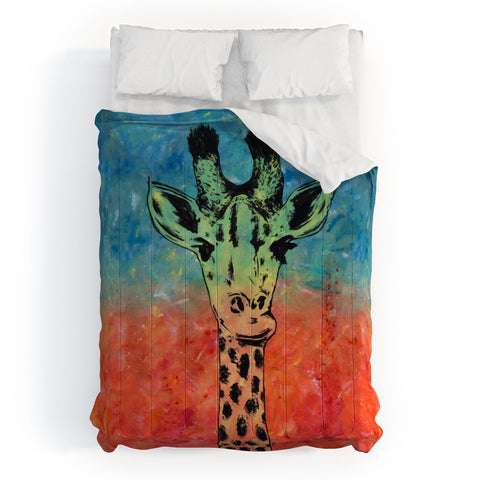 Amy Smith Universal Giraffe Comforter