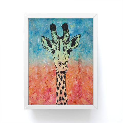 Amy Smith Universal Giraffe Framed Mini Art Print