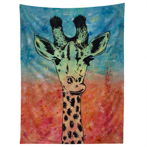 Amy Smith Universal Giraffe Tapestry