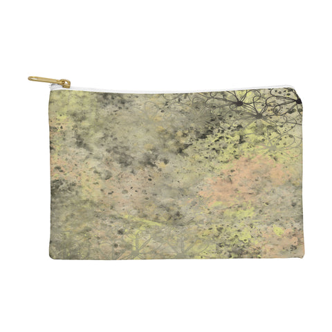 Amy Smith Yellow Light Floral Pouch