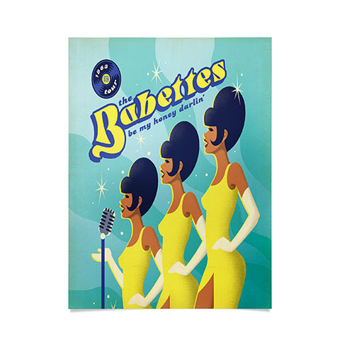 Anderson Design Group 1960s Babettes Poster