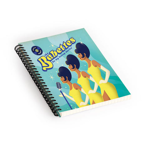 Anderson Design Group 1960s Babettes Spiral Notebook