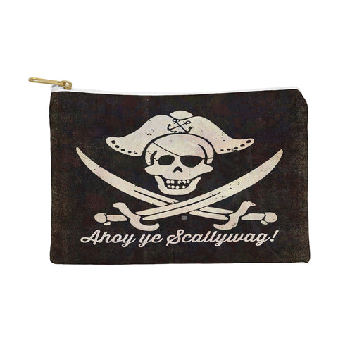 Anderson Design Group Ahoy Ye Scallywag Pirate Flag Pouch