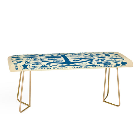 Anderson Design Group Anchors Aweigh Bench