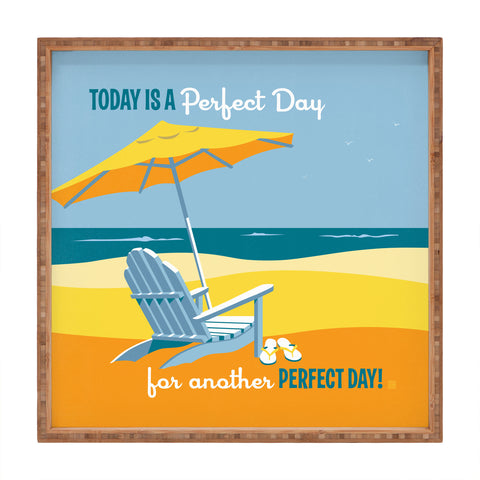 Anderson Design Group Another Perfect Day Square Tray