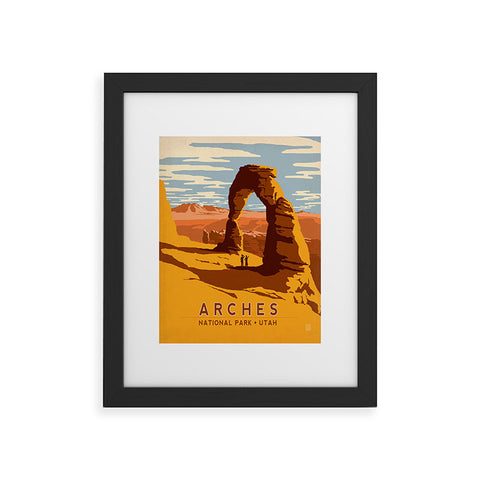 Anderson Design Group Arches Framed Art Print