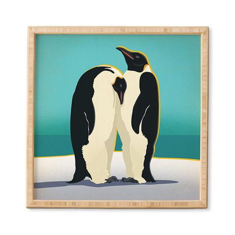 Anderson Design Group Arctic Penguins Framed Wall Art