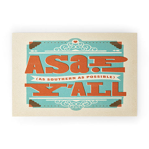 Anderson Design Group ASAP Welcome Mat