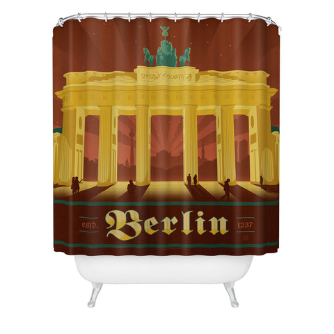 Anderson Design Group Berlin Shower Curtain