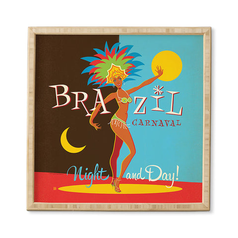 Anderson Design Group Brazil Carnaval Framed Wall Art