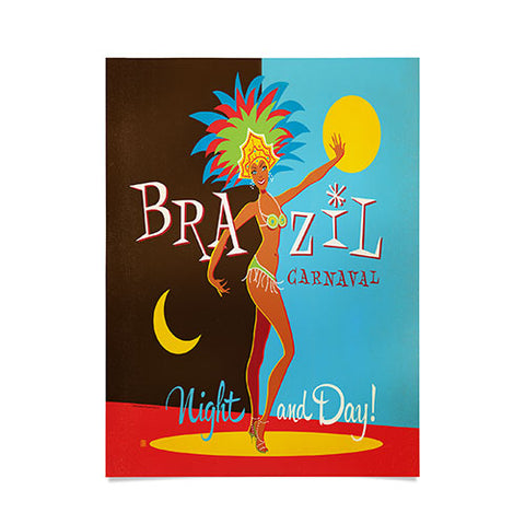 Anderson Design Group Brazil Carnaval Poster