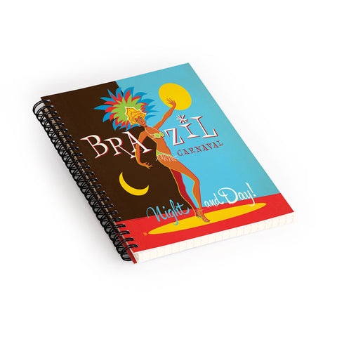 Anderson Design Group Brazil Carnaval Spiral Notebook