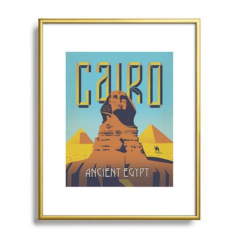 Anderson Design Group Cairo Metal Framed Art Print