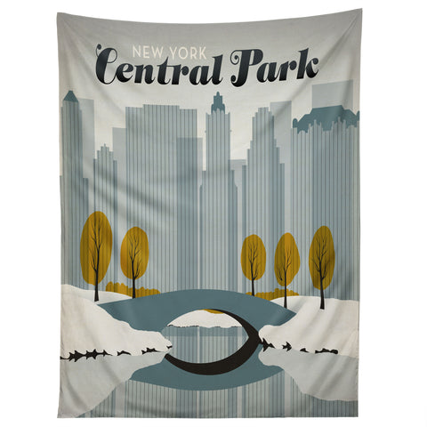 Anderson Design Group Central Park Snow Tapestry