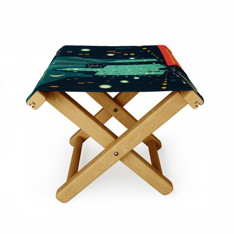 Anderson Design Group Chicago Mag Mile Folding Stool
