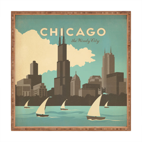 Anderson Design Group Chicago Square Tray