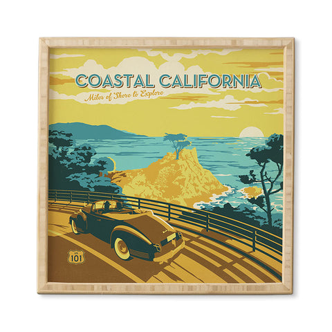 Anderson Design Group Coastal California Framed Wall Art