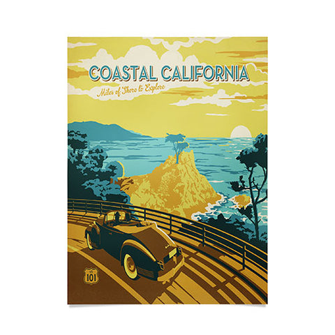 Anderson Design Group Coastal California Poster
